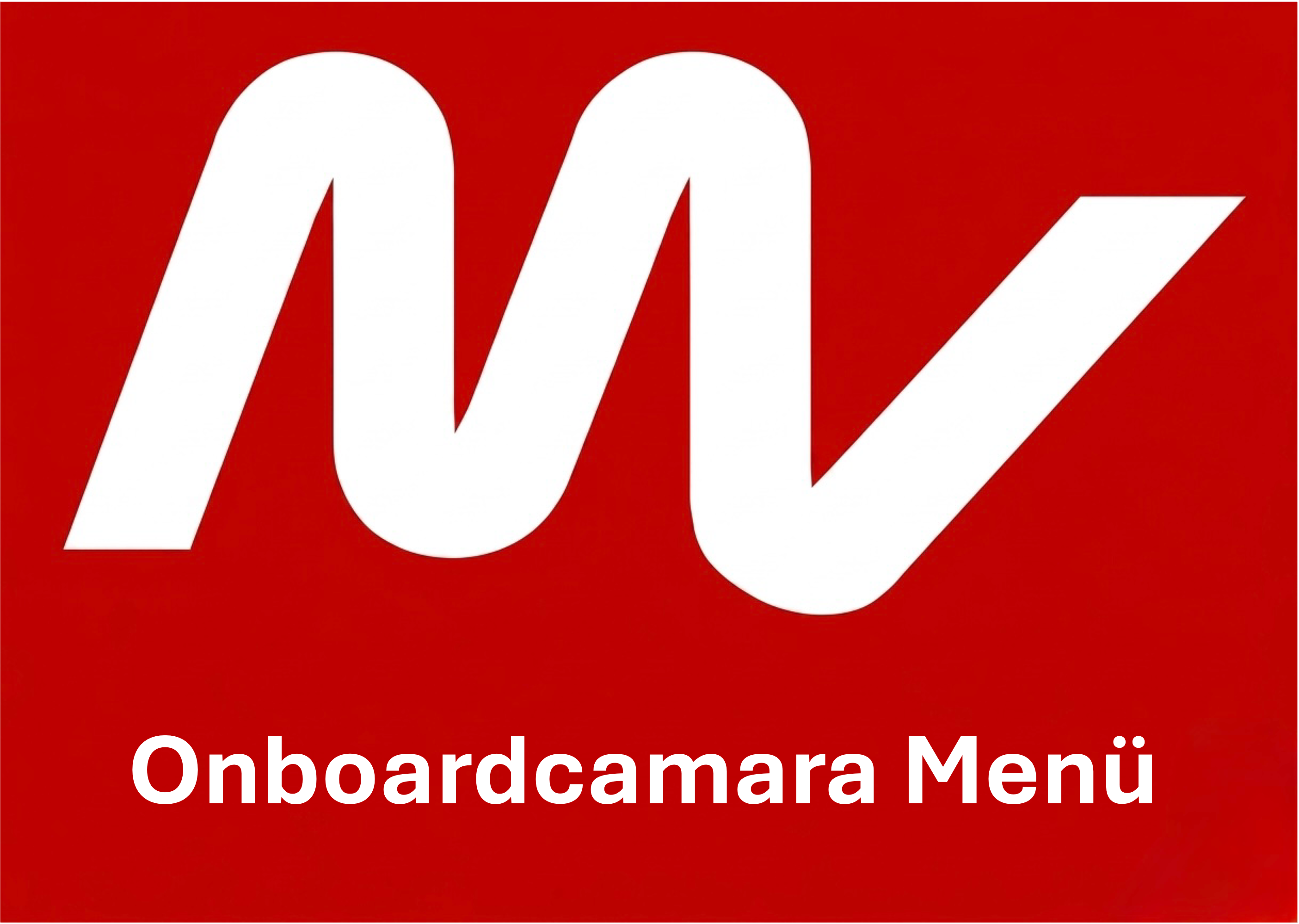 Onboardcamara Menü